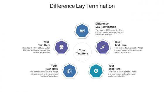 Difference lay termination ppt powerpoint presentation outline portfolio cpb