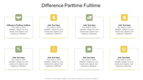 Difference Parttime Fulltime In Powerpoint And Google Slides Cpb