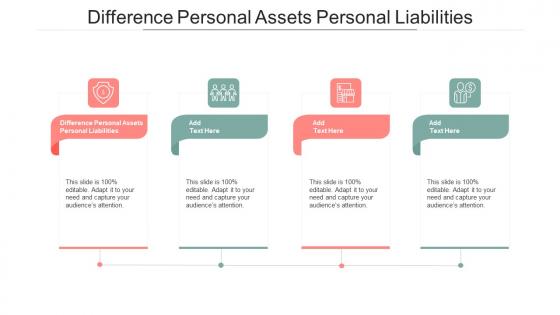 Difference Personal Assets Personal Liabilities In Powerpoint And Google Slides Cpb