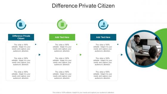 Difference Private Citizen In Powerpoint And Google Slides Cpb
