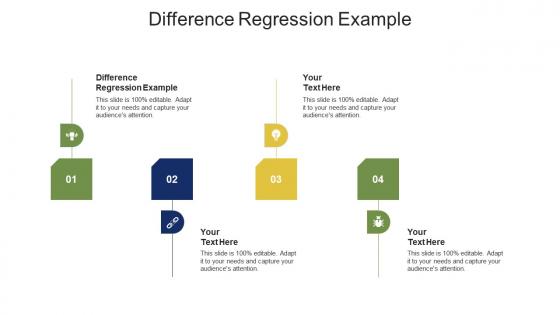Difference regression example ppt powerpoint presentation file gallery cpb