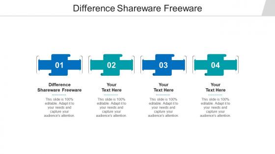 Difference shareware freeware ppt powerpoint presentation ideas inspiration cpb