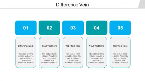 Difference vein ppt powerpoint presentation slides vector cpb