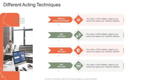 Different Acting Techniques In Powerpoint And Google Slides Cpb