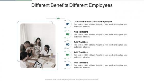 Different Benefits Different Employees In Powerpoint And Google Slides Cpb