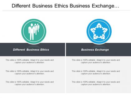 Different business ethics business business exchange product development cpb