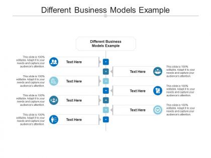 Different business models example ppt powerpoint presentation summary template cpb