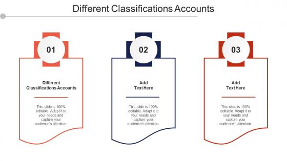Different Classifications Accounts Ppt Powerpoint Presentation Ideas Display Cpb
