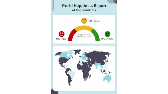 Different Countries World Happiness Report