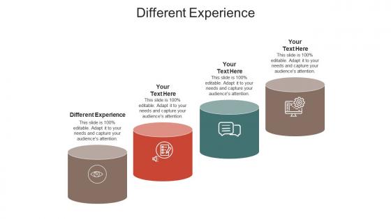 Different experience ppt powerpoint presentation layouts backgrounds cpb