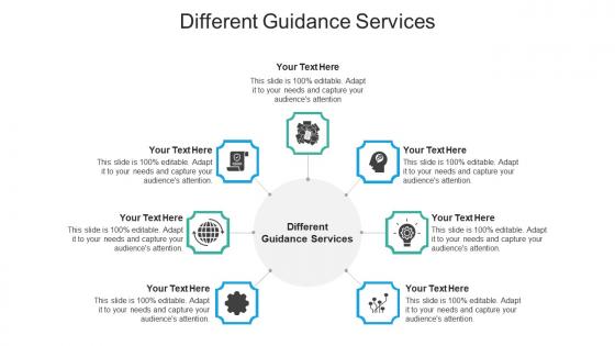 Different guidance services ppt powerpoint presentation slides cpb