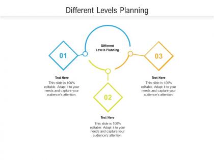 Different levels planning ppt powerpoint presentation outline graphic tips cpb