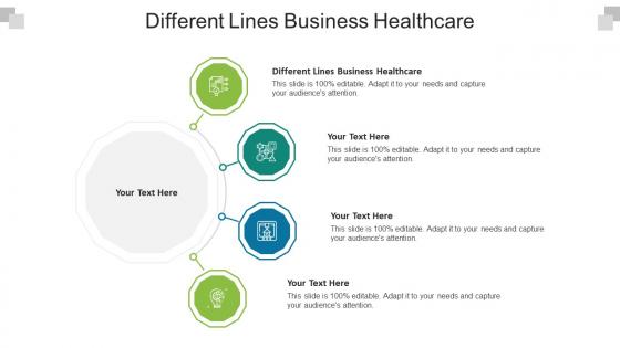 Different Lines Business Healthcare Ppt Powerpoint Presentation Model Layout Ideas Cpb