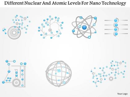 Different nuclear and atomic levels for nano technology ppt slides