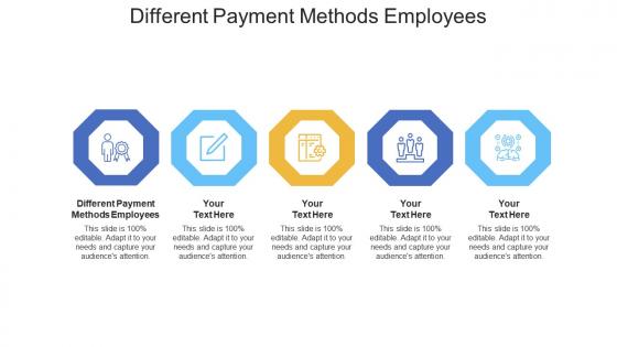 Different payment methods employees ppt powerpoint presentation slides background designs cpb