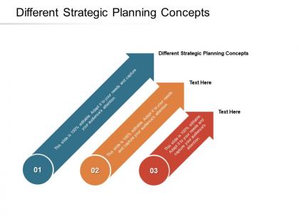 Different strategic planning concepts ppt powerpoint presentation slides background cpb