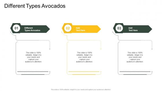 Different Types Avocados In Powerpoint And Google Slides Cpb