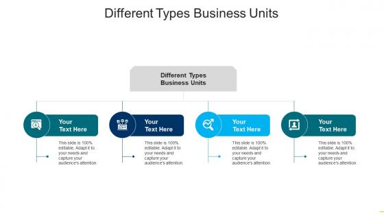 Different types business units ppt powerpoint presentation icon diagrams cpb