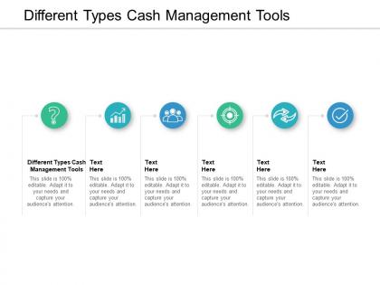 Different types cash management tools ppt powerpoint presentation model visual aids cpb