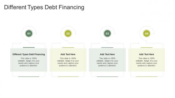 Different Types Debt Financing In Powerpoint And Google Slides Cpb