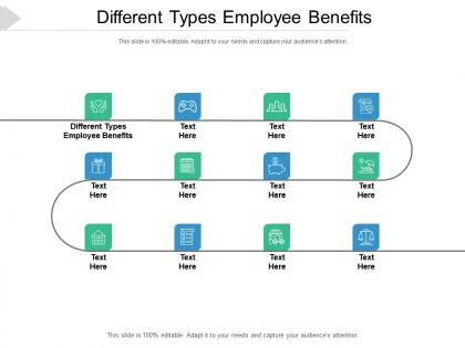 Different types employee benefits ppt powerpoint presentation infographics graphic images cpb