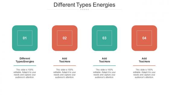 Different Types Energies Ppt Powerpoint Presentation Portfolio Files Cpb