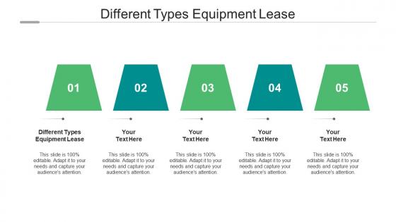 Different types equipment lease ppt powerpoint presentation infographic template themes cpb