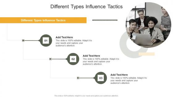 Different Types Influence Tactics In Powerpoint And Google Slides Cpb