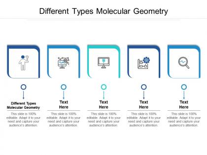 Different types molecular geometry ppt powerpoint presentation file designs download cpb