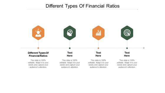 Different types of financial ratios ppt powerpoint presentation show template cpb