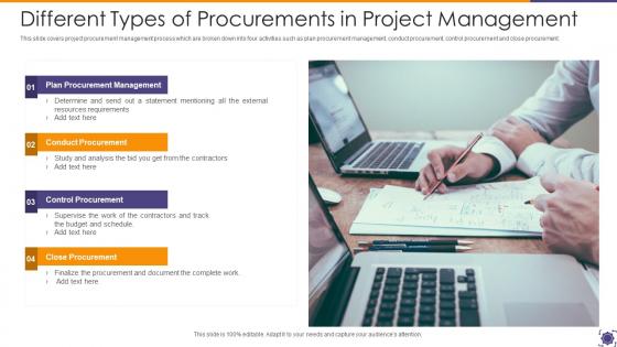 Different Types Of Procurements In Project Management