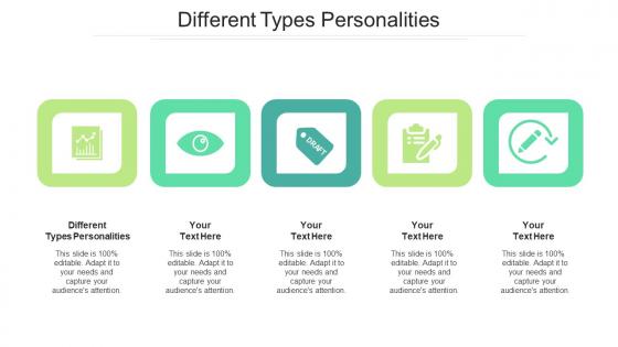 Different types personalities ppt powerpoint presentation file layout cpb