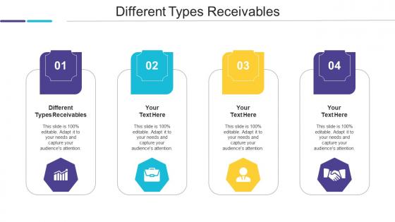 Different Types Receivables Ppt Powerpoint Presentation Gallery Good Cpb