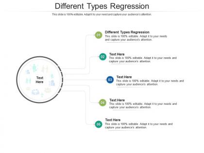 Different types regression ppt powerpoint presentation styles infographic template cpb
