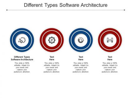 Different types software architecture ppt powerpoint presentation portfolio objects cpb