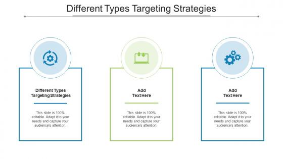 Different Types Targeting Strategies In Powerpoint And Google Slides Cpb