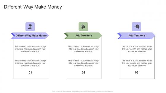 Different Way Make Money In Powerpoint And Google Slides Cpb