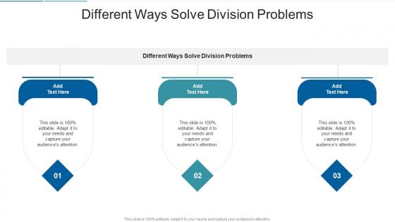 Different Ways Solve Division Problems In Powerpoint And Google Slides Cpb