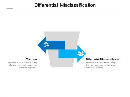 Differential misclassification ppt powerpoint presentation ideas display cpb