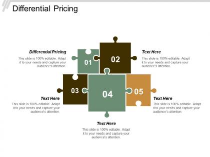 Differential pricing ppt powerpoint presentation gallery slides cpb