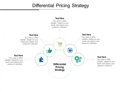 Differential pricing strategy ppt powerpoint presentation icon graphics pictures cpb