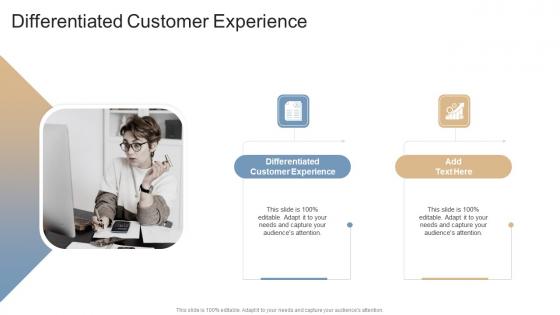 Differentiated Customer Experience In Powerpoint And Google Slides Cpb