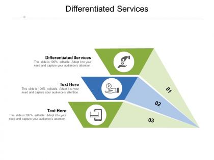 Differentiated services ppt powerpoint presentation professional slide download cpb