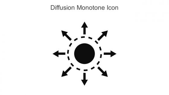 Diffusion Monotone Icon In Powerpoint Pptx Png And Editable Eps Format