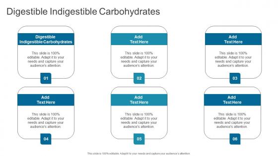 Digestible Indigestible Carbohydrates In Powerpoint And Google Slides Cpb