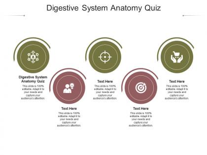 Digestive system anatomy quiz ppt powerpoint presentation icon information cpb