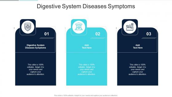 Digestive System Diseases Symptoms In Powerpoint And Google Slides Cpb