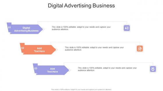 Digital Advertising Business In Powerpoint And Google Slides Cpb