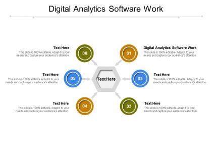 Digital analytics software work ppt powerpoint presentation layouts example topics cpb