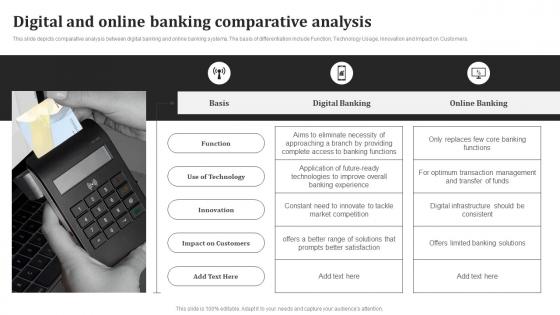 Digital And Online Banking Comparative Analysis